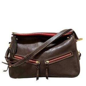 Dooney & Bourke Florentine East/West Zip Sac Brown